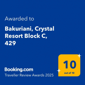Bakuriani, Crystal Resort Block C, 429
